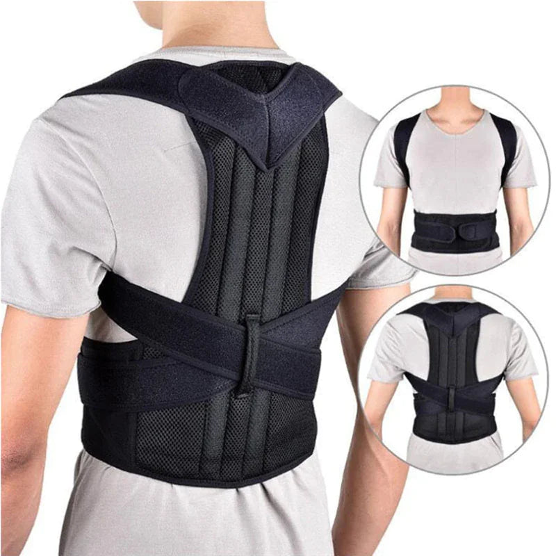 TrueVibe Adjustable Posture Corrector – Back & Shoulder Support Brace (Ships from USA in 4 Days)