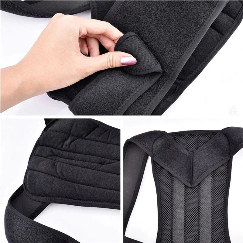 TrueVibe Adjustable Posture Corrector – Back & Shoulder Support Brace (Ships from USA in 4 Days)
