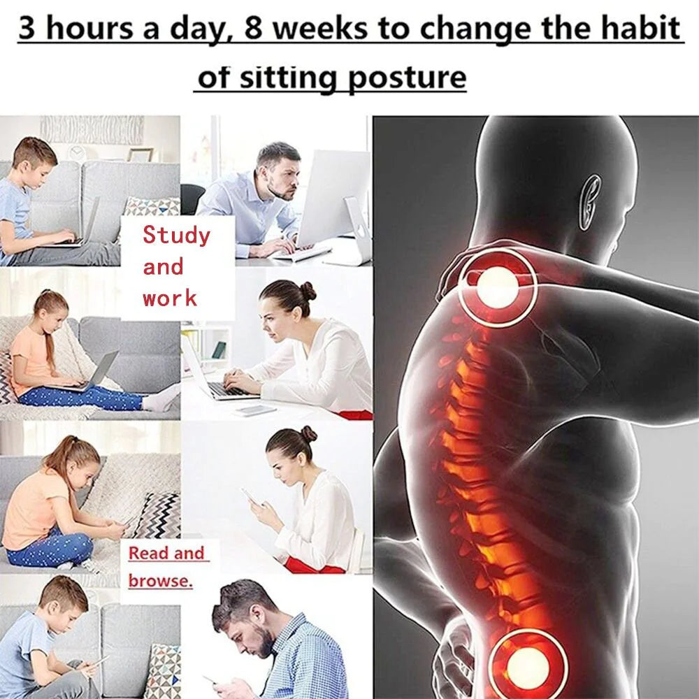 TrueVibe Adjustable Posture Corrector – Back & Shoulder Support Brace (Ships from USA in 4 Days)