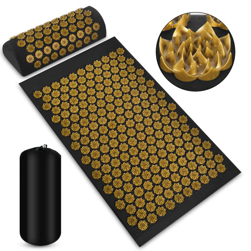 TrueVibe Acupressure Mat & Pillow Set – Natural Stress & Pain Relief (Ships in 8 Days)