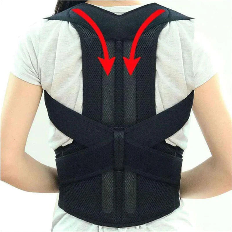 TrueVibe Adjustable Posture Corrector – Back & Shoulder Support Brace (Ships from USA in 4 Days)