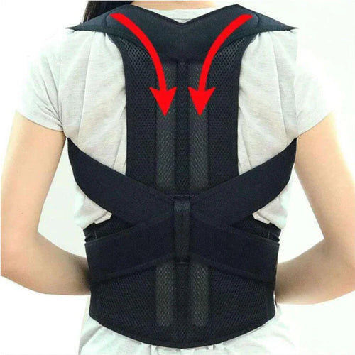 TrueVibe Adjustable Posture Corrector – Back & Shoulder Support Brace (Ships from USA in 4 Days)